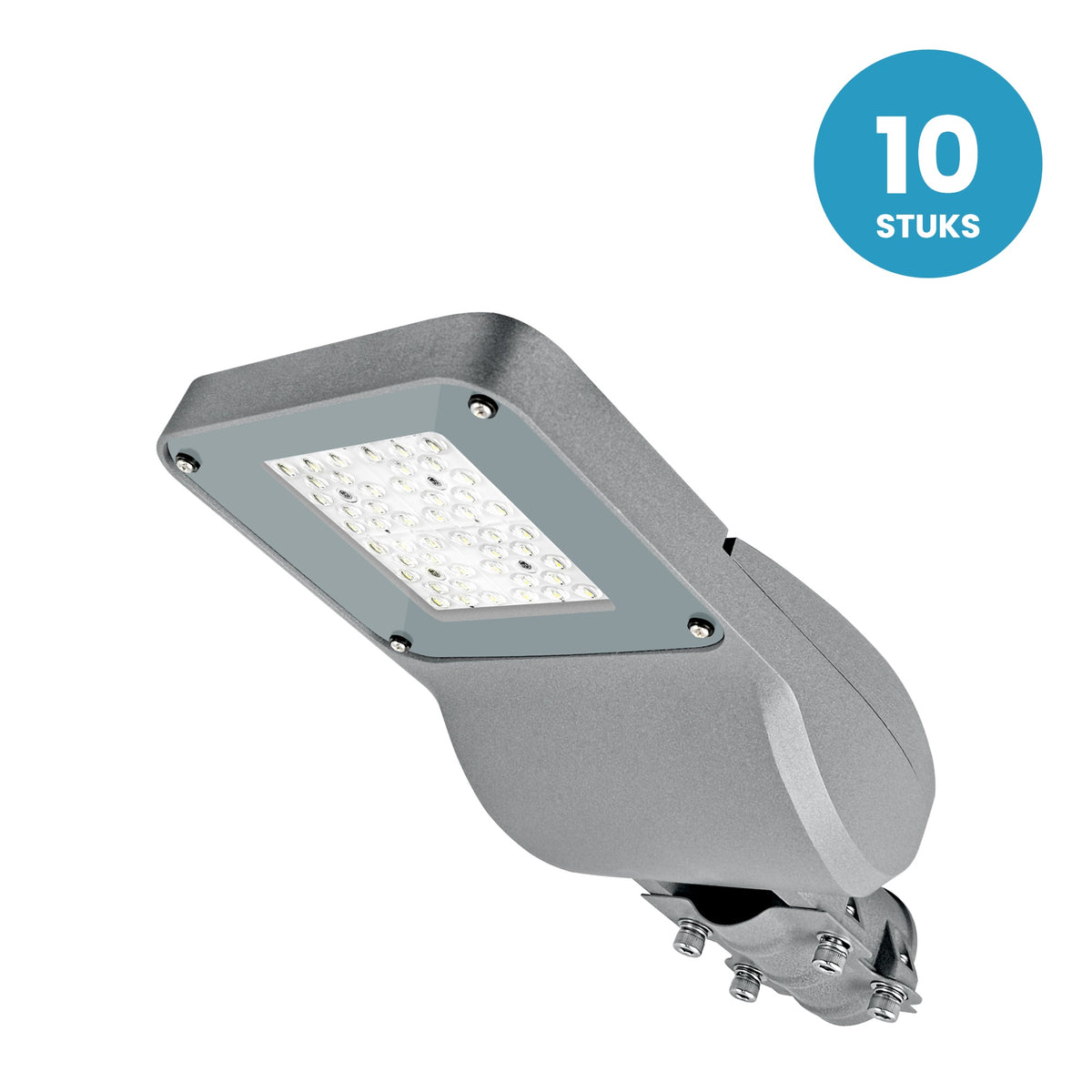 LED-Straßenbeleuchtung 30 W 3.900 lm – Warmweiß 3000 K – Tsong-Treiber – IP65 – 10 Stück – 230 V