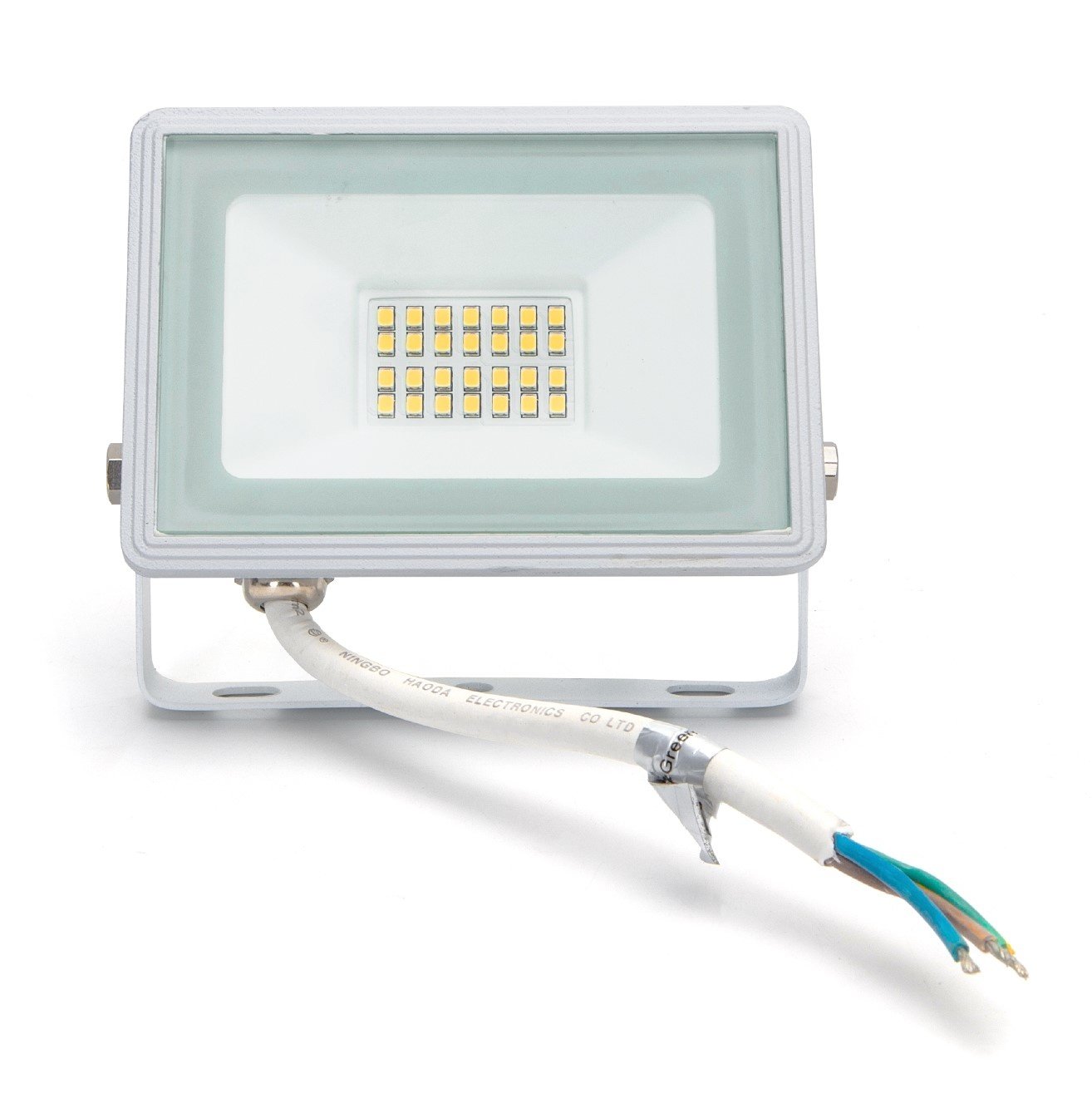 Buitenlamp wit | LED 20W=180W schijnwerper | daglichtwit 6400K | waterdicht IP65 - LEDPLANET.NL