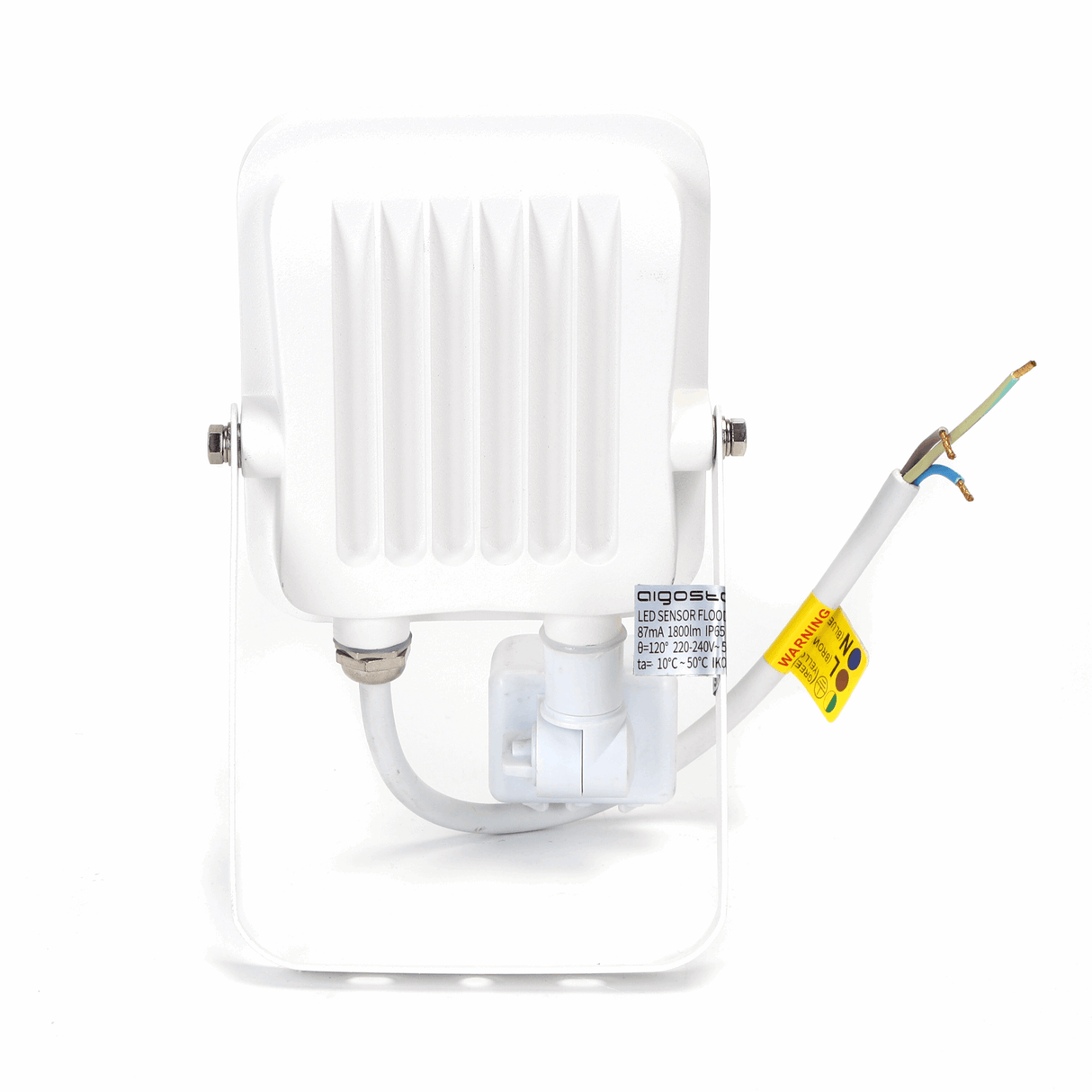 Buitenlamp wit | LED 20W~200W traditionele verlichting | met IR - bewegingssensor | IP65 6500K 230V - LEDPLANET.NL