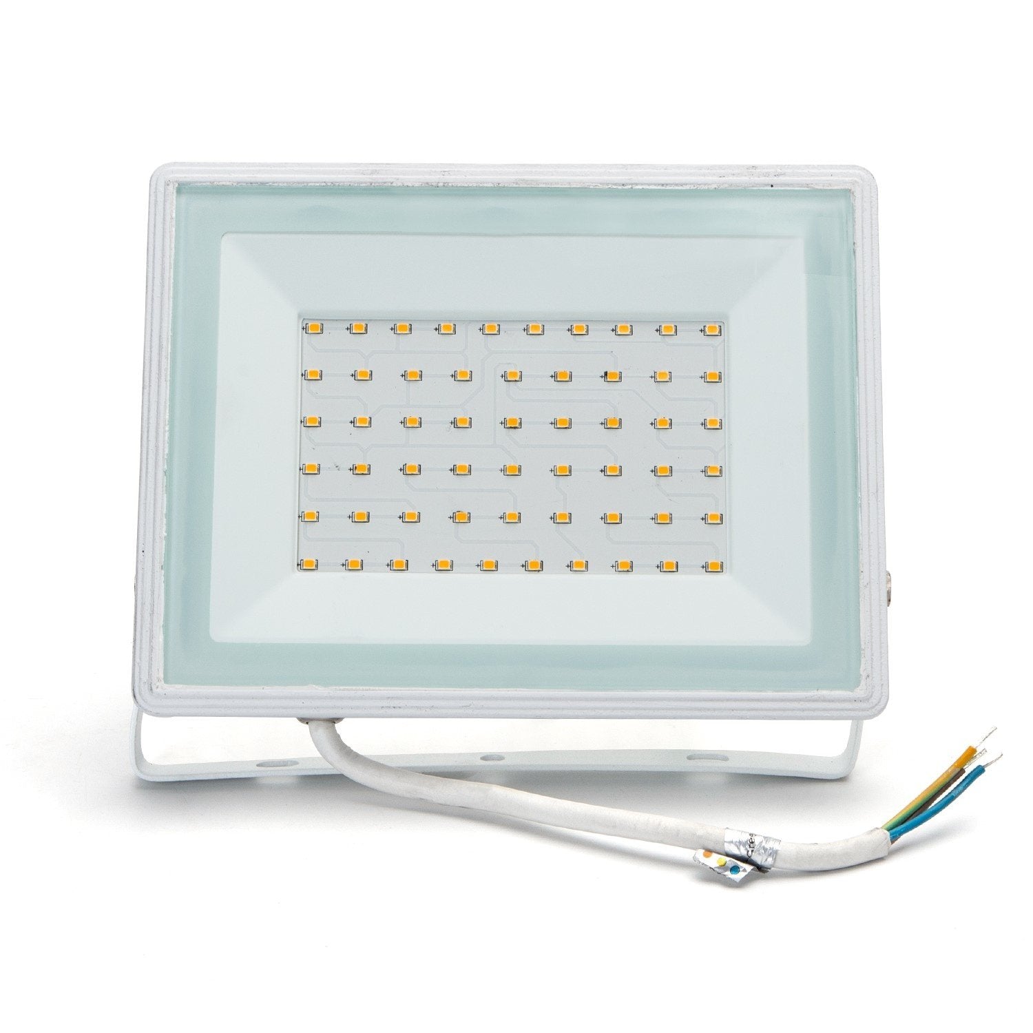 Buitenlamp wit | LED 50W=450W schijnwerper | koelwit 4000K | waterdicht IP65 - LEDPLANET.NL