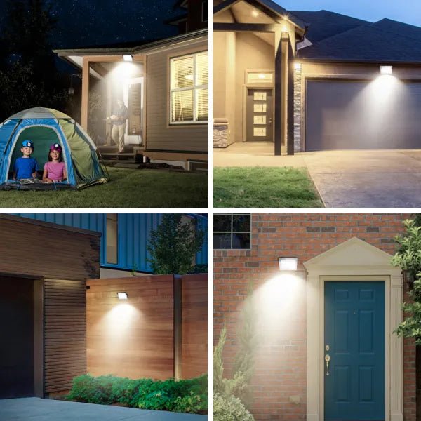 Buitenlamp zwart | LED 10W~900Lm = 100W traditionele verlichting | IP65 4000K 230V - LEDPLANET.NL