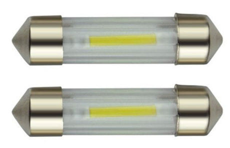 C5W autolamp 2 stuks | LED festoon 36mm | COB warmwit 3000K | 12 Volt - 2 Watt - LEDPLANET.NL
