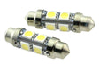 C5W autolamp 2 stuks | LED festoon 39mm | 8 - SMD daglichtwit 6000K | 12 Volt - 2.2 Watt - LEDPLANET.NL