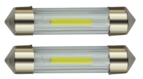 C5W autolamp 2 stuks | LED festoon 39mm | COB warmwit 3000K | 24 Volt - 2 Watt - LEDPLANET.NL