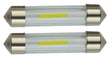 C5W autolamp 2 stuks | LED festoon 41mm | COB daglichtwit 6500K | 24 Volt - 2 Watt - LEDPLANET.NL