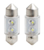C5W autolamp 2 stuks wit | LED festoon 31mm | SV8.5 0.13W - 12V DC - LEDPLANET.NL