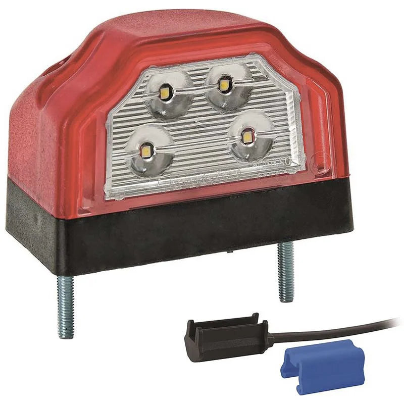 LED license plate light | 12-36V | with 0.75mm.2 connector | M10KV-110R