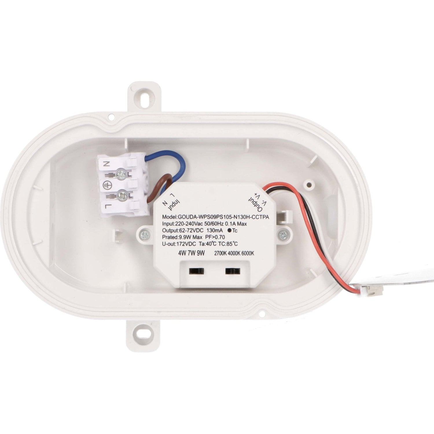 CCT Bull Eye Lamp voor plafond & wand - IP65 - Geschikt voor binnen en buiten - 18 cm