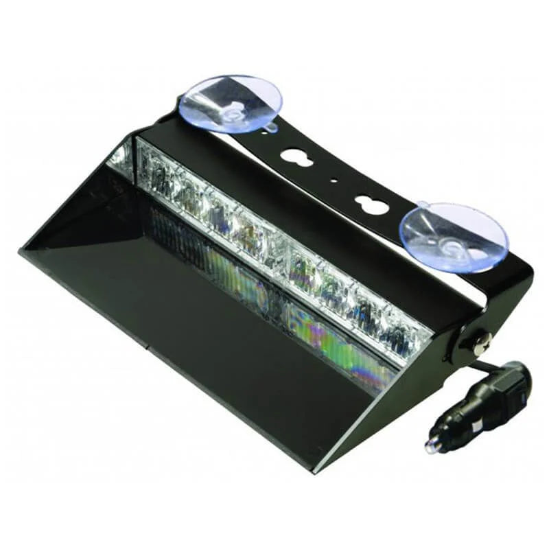 LED dashboard flash 8 LEDs | amber | 10-30v | LED8DDVA