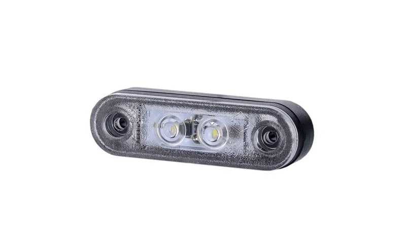 LED-Begrenzungsleuchte weiß | 12-24V | 50cm Kabel | MV-5100W