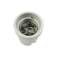 E27 fitting 12V - 250V 2 stuks | grote keramische lamphouder | wit/beige - LEDPLANET.NL