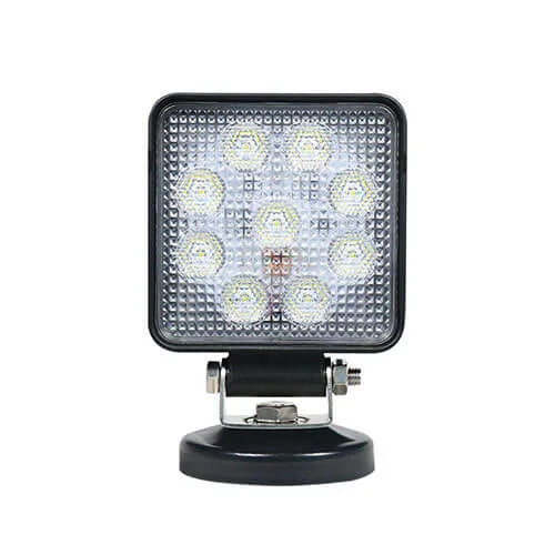 LED Arbeitsleuchte 13,5 Watt / 1710 Lumen 9 - 36V mit Sockel + Stecker | 10015BMP-MM