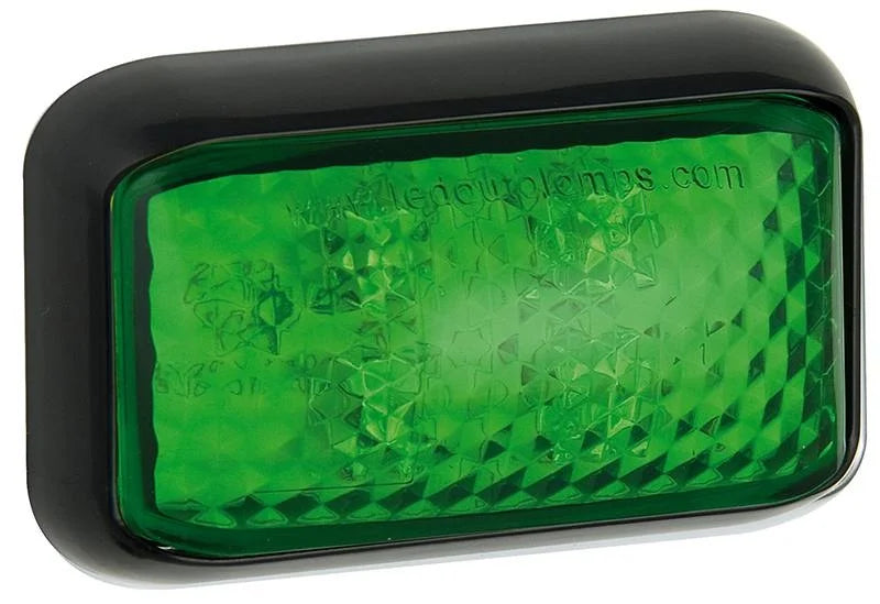 LED decorative light | green | 12-24V | 40cm cable | 35GME