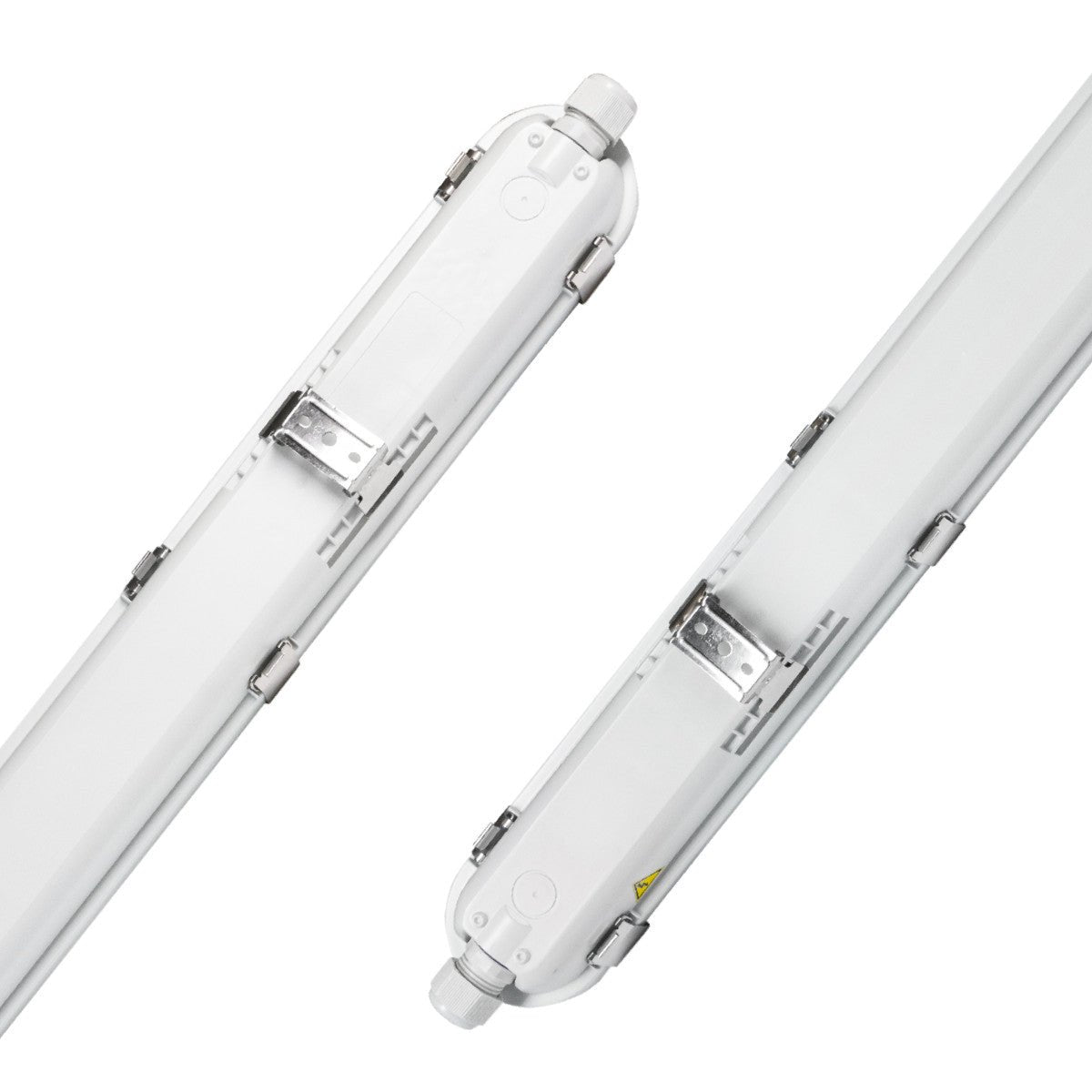 2 PACK - LED's Light Pro TL Armatuur Strip 60 cm - Energielabel B - IP65 waterdicht - 2650 lm