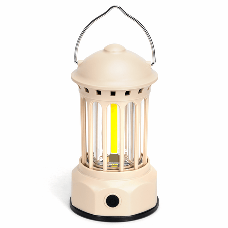 Aigostar energiezuinige kampeerlamp met oplaadbare batterij en draaghandgreep voor buitengebruik