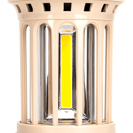 Aigostar energiezuinige kampeerlamp in beige met helder LED-licht voor buiten gebruik