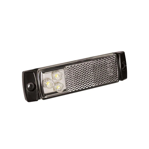 LED-Begrenzungsleuchte weiß | 12-24 V | 50 cm Kabel | 129WM