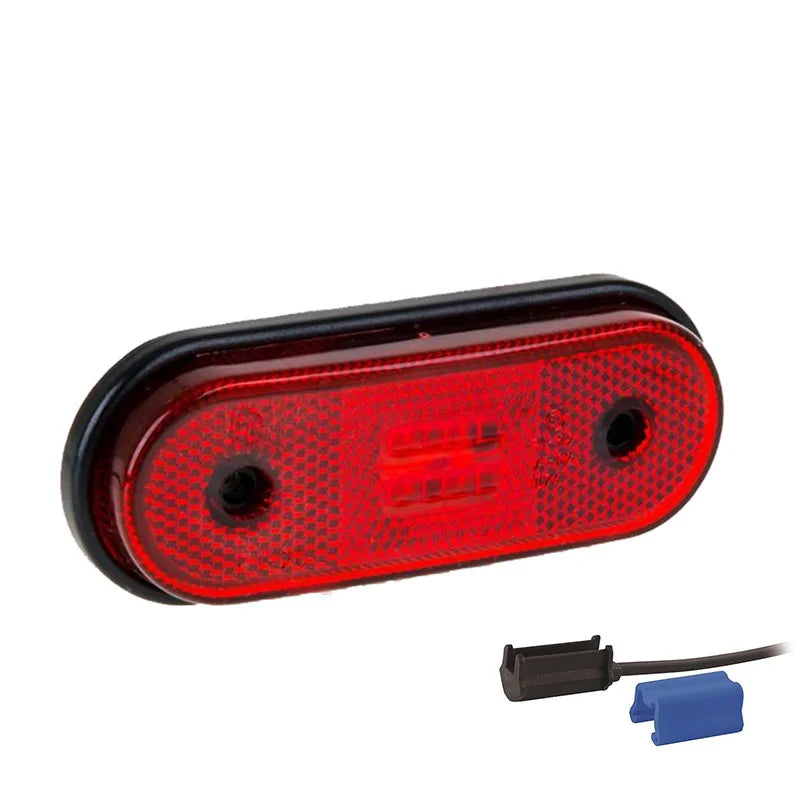LED marker light red | 12-24v | 0.75mm². connector | MV-1410R