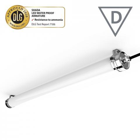 FarmPro LED TL-Leuchte 150 cm - Landwirtschaftliche LED TL-Beleuchtung - Ammoniak- und wasserbeständig - IP69K