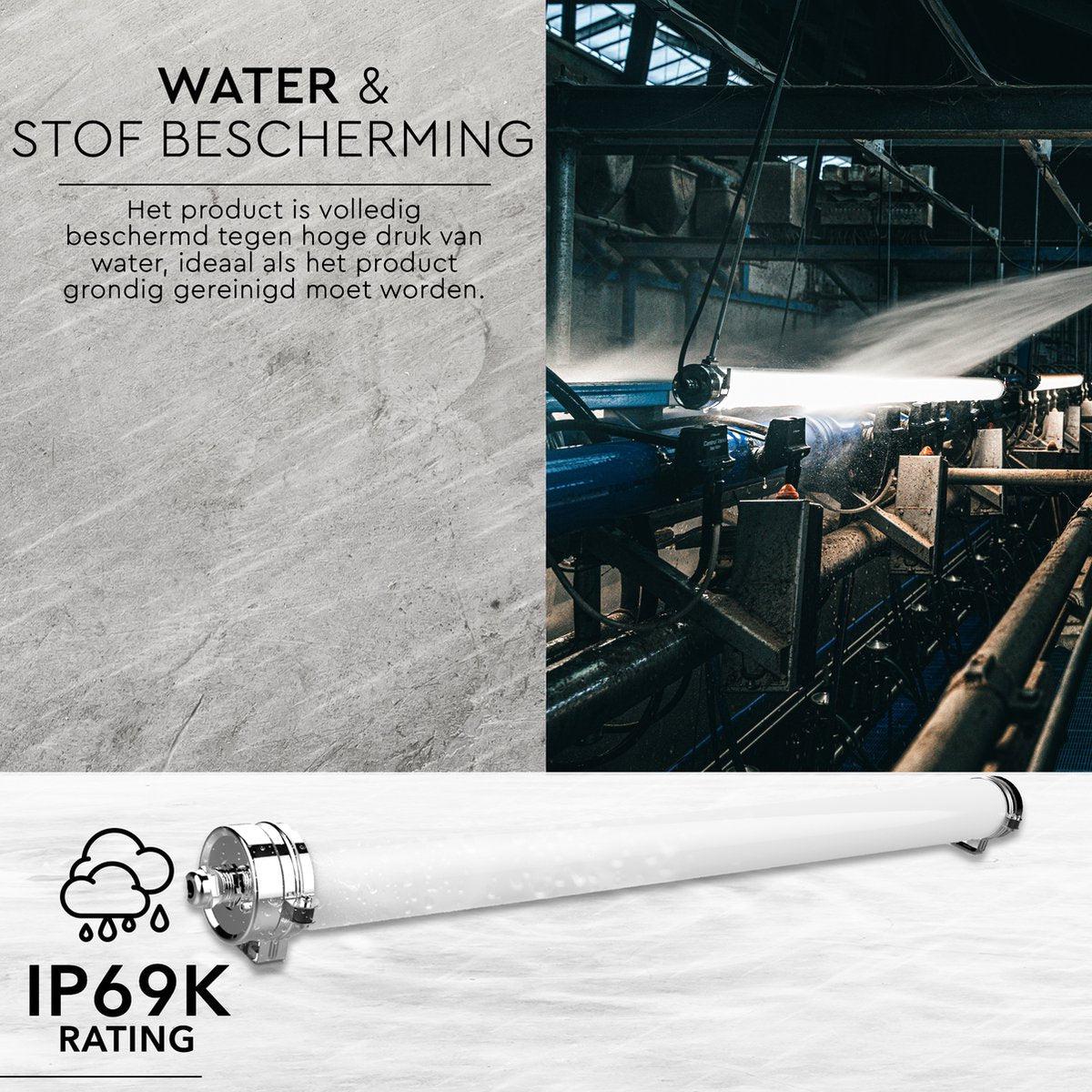 FarmPro LED TL-Leuchte 150 cm - Landwirtschaftliche LED TL-Beleuchtung - Ammoniak- und wasserbeständig - IP69K