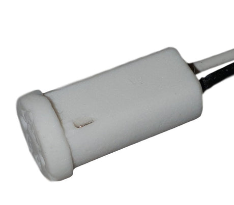 Fitting | LED lamp fitting | G4 fitting porselein | 18cm snoer | wit - LEDPLANET.NL