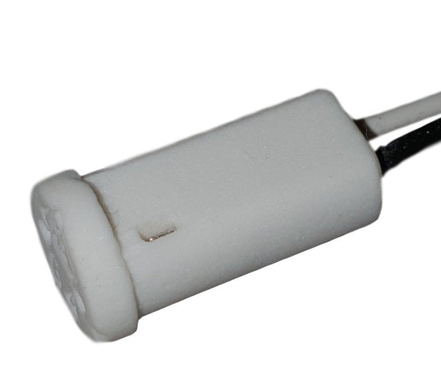 Fitting | LED lamp fitting | G4 fitting porselein | 18cm snoer | wit - LEDPLANET.NL