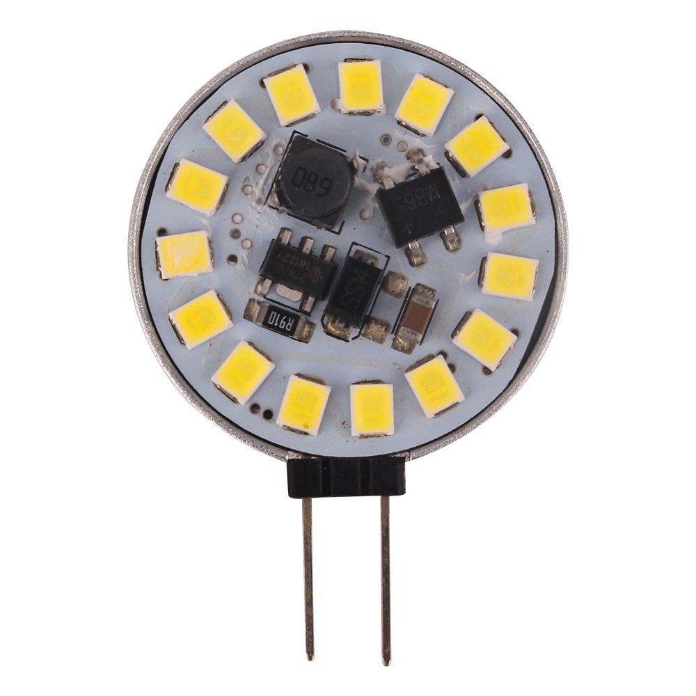 G4 spot warmwit | steeklampje 3000K | LED 2.5W=25W halogeenlamp | 10 - 30VDC - LEDPLANET.NL