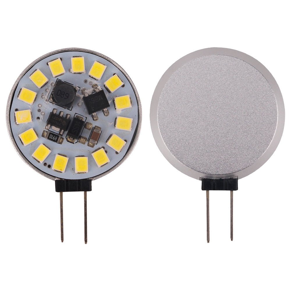 G4 spot warmwit | steeklampje 3000K | LED 2.5W=25W halogeenlamp | 10 - 30VDC - LEDPLANET.NL