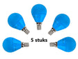 G45 kogellamp 5 stuks | E14 LED lamp 4W=30W gloeilamp | blauw licht - LEDPLANET.NL