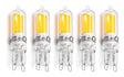 G9 steeklampje - 5 stuks - LED 2,2W - warmwit 3000K - vervangt 25W halogeen - 250 lumen - LEDPLANET.NL