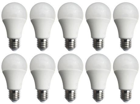 Gloeilamp E27 10 stuks | A60 LED 20W=120W traditioneel licht - 1900 Lumen | warmwit 3000K - LEDPLANET.NL