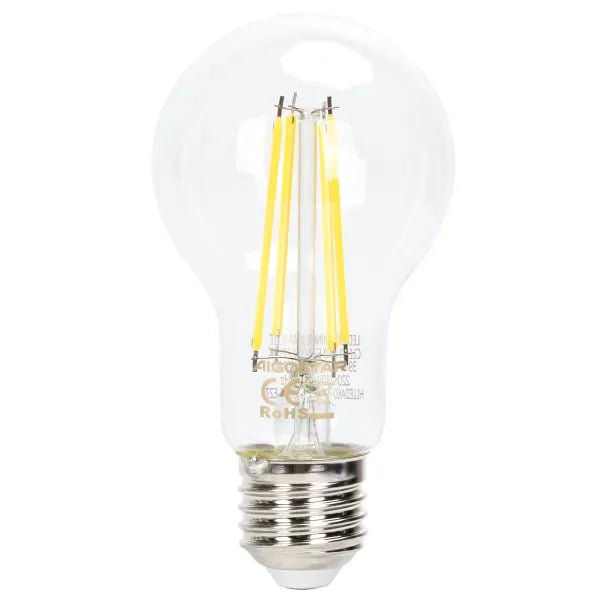 Gloeilamp E27 dimbaar daglichtwit | A60 LED 6W~600Lm=51W halogeen verlichting | helder glas - 6500K - LEDPLANET.NL
