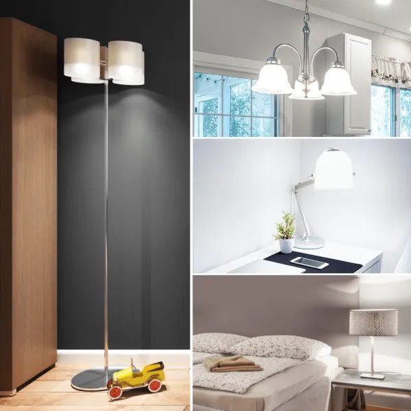 Gloeilamp E27 dimbaar daglichtwit | A60 LED 6W~600Lm=51W halogeen verlichting | helder glas - 6500K - LEDPLANET.NL