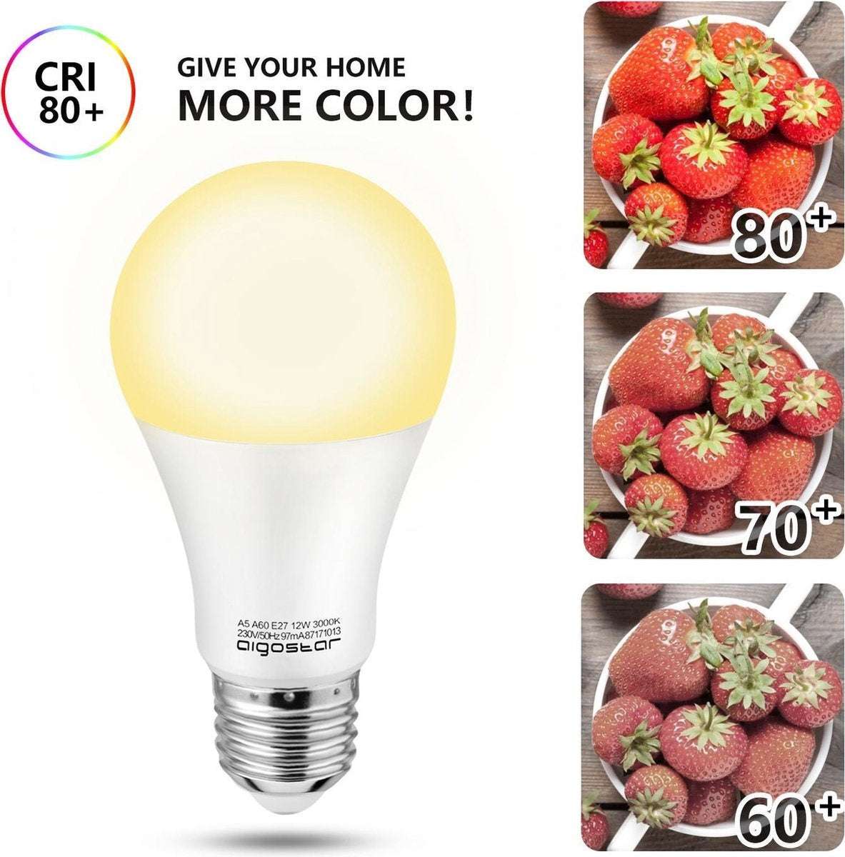 Gloeilamp E27 | LED 12W~100W halogeenvervanger | warmwit 3000K 984Lm | 5 stuks | 230V - LEDPLANET.NL