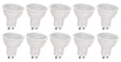 GU10 spot dimbaar 10 stuks daglichtwit | PAR16 bajonetsluiting | LED 7W~650Lm=50W halogeenverlichting | 6000K Triac - 230V - LEDPLANET.NL