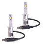 H1 koplamp set daglichtwit 6000K - 35 Watt & 2000 Lm/stuk | 12VDC - actieve koeling - LEDPLANET.NL