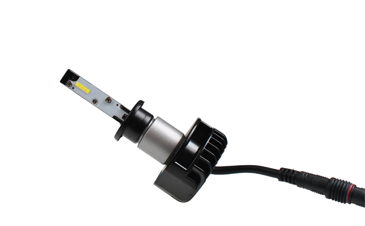H1 koplamp set - daglichtwit 6500K - 38 Watt & 5200 Lm/stuk | 12V & 24V DC - passieve koeling - LEDPLANET.NL