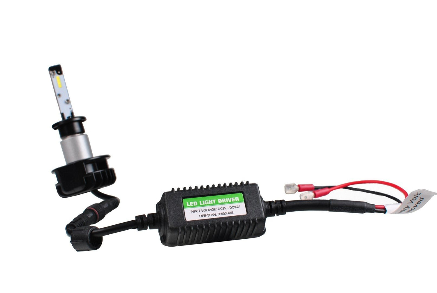 H1 koplamp set - daglichtwit 6500K - 38 Watt & 5200 Lm/stuk | 12V & 24V DC - passieve koeling - LEDPLANET.NL