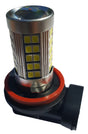 H11 koplamp 2 stuks | 55 - SMD daglichtwit 6000K met lens | 12V - LEDPLANET.NL