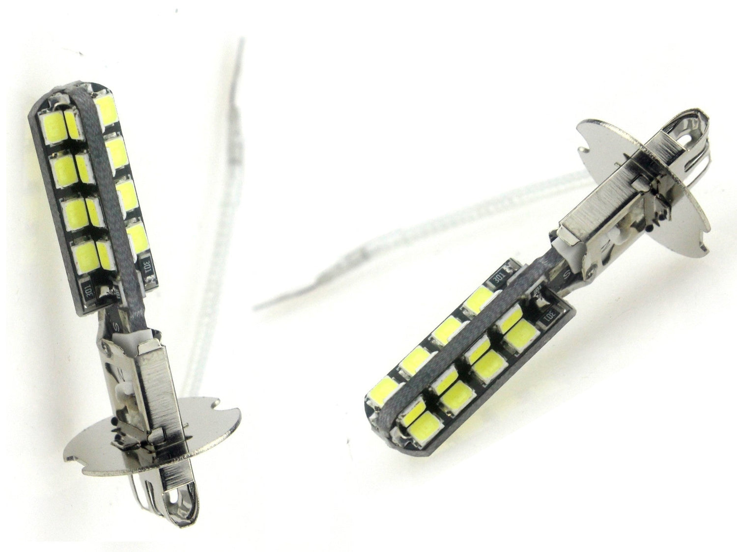 H3 autolamp 2 stuks | 32 - SMD LED daglichtwit 6000K | 3.5W - 12V - LEDPLANET.NL