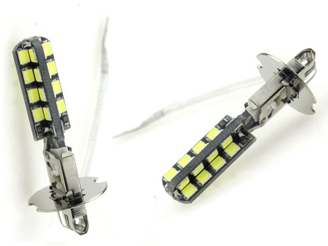 H3 autolamp 2 stuks | 32 - SMD LED daglichtwit 6000K | 3.5W - 12V - LEDPLANET.NL