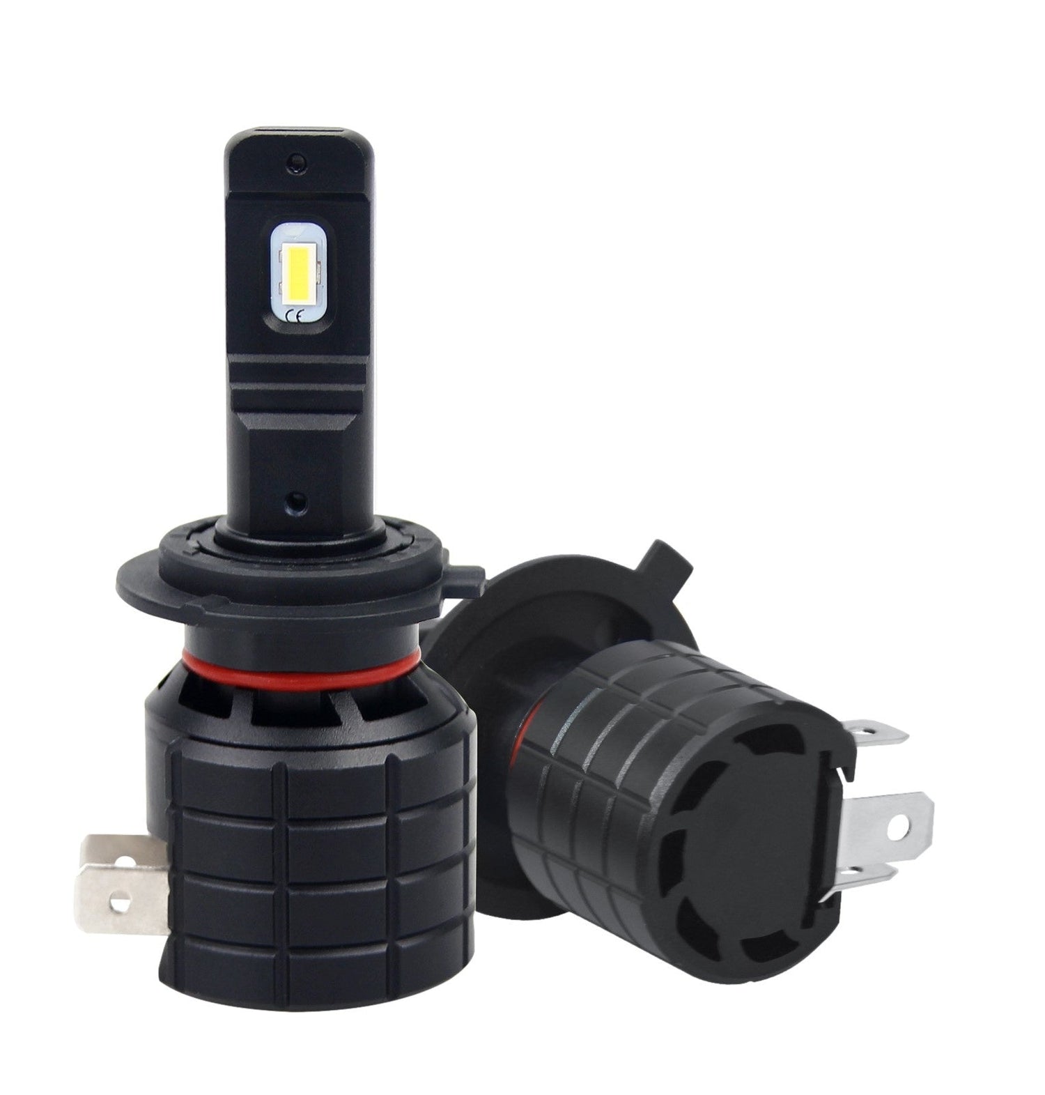 H7 koplamp set | 2x 2 - SMD LED daglichtwit 6000K - 5000 Lm/stuk | CAN - BUS 12V - 24V DC - LEDPLANET.NL