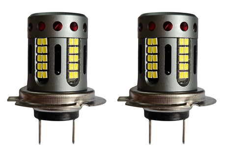 H7 koplamp set | 2x 60 - SMD LED daglichtwit 6000K - 1950 Lm/stuk | CAN - BUS 12 - 18V DC - LEDPLANET.NL