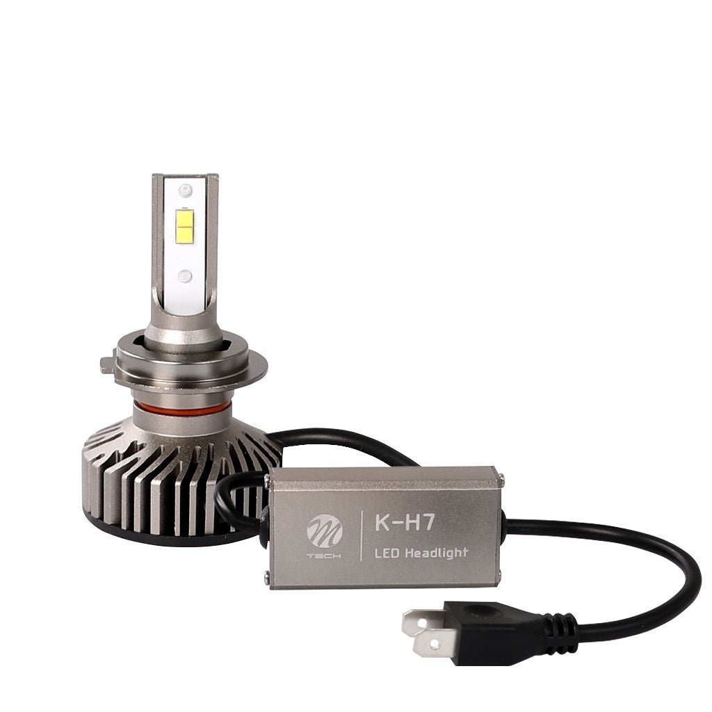 H7 koplamp set - CAN - BUS - daglichtwit 5700K - 40 Watt & 5200 Lm/stuk | 12VDC - actieve koeling - LEDPLANET.NL