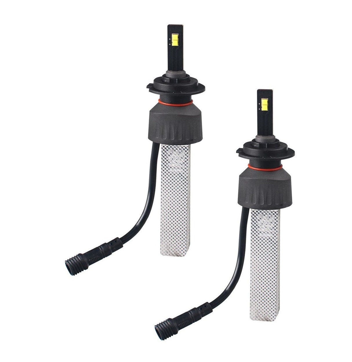 H7 koplamp set - daglichtwit 5700K - 40 Watt & 5200 Lm/stuk | 12V & 24V DC - passieve koeling - LEDPLANET.NL