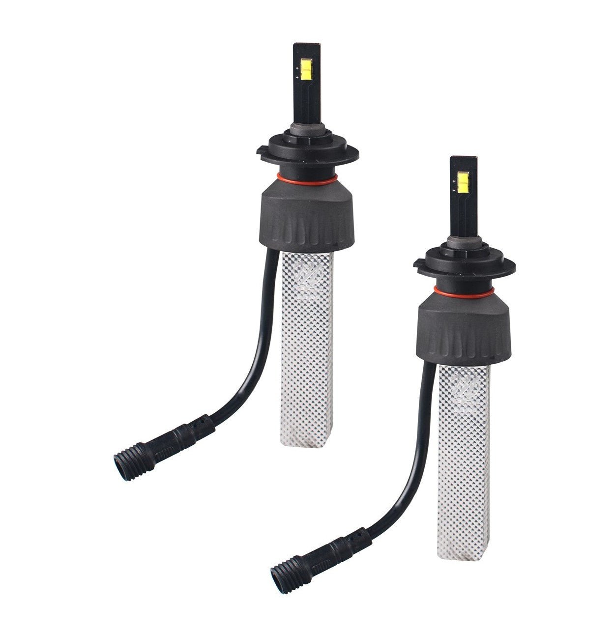 H7 koplamp set - daglichtwit 5700K - 40 Watt & 5200 Lm/stuk | 12V & 24V DC - passieve koeling - LEDPLANET.NL
