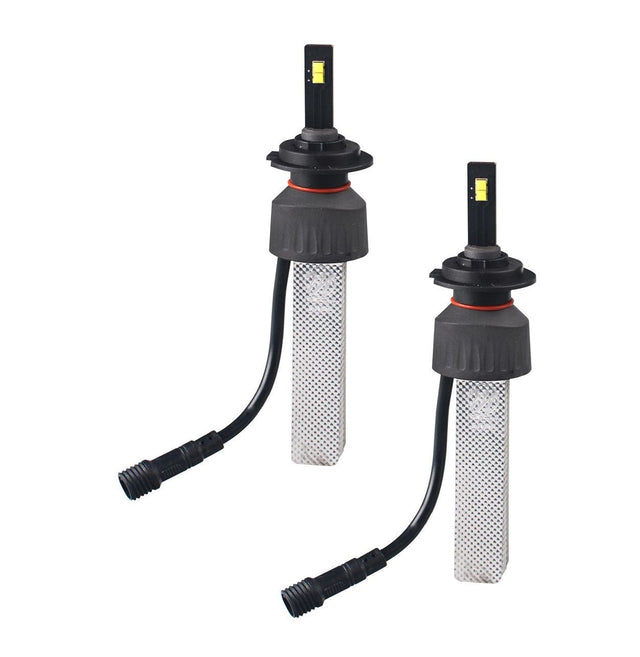 H7 koplamp set - daglichtwit 5700K - 40 Watt & 5200 Lm/stuk | 12V & 24V DC - passieve koeling - LEDPLANET.NL