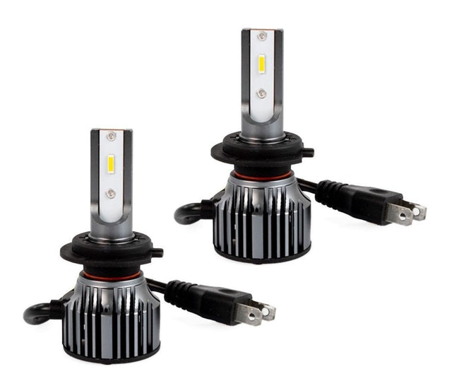 H7 koplamp set daglichtwit 6500K - 50 Watt & 5000 Lm/stuk | 12V & 24V DC - actieve koeling - LEDPLANET.NL