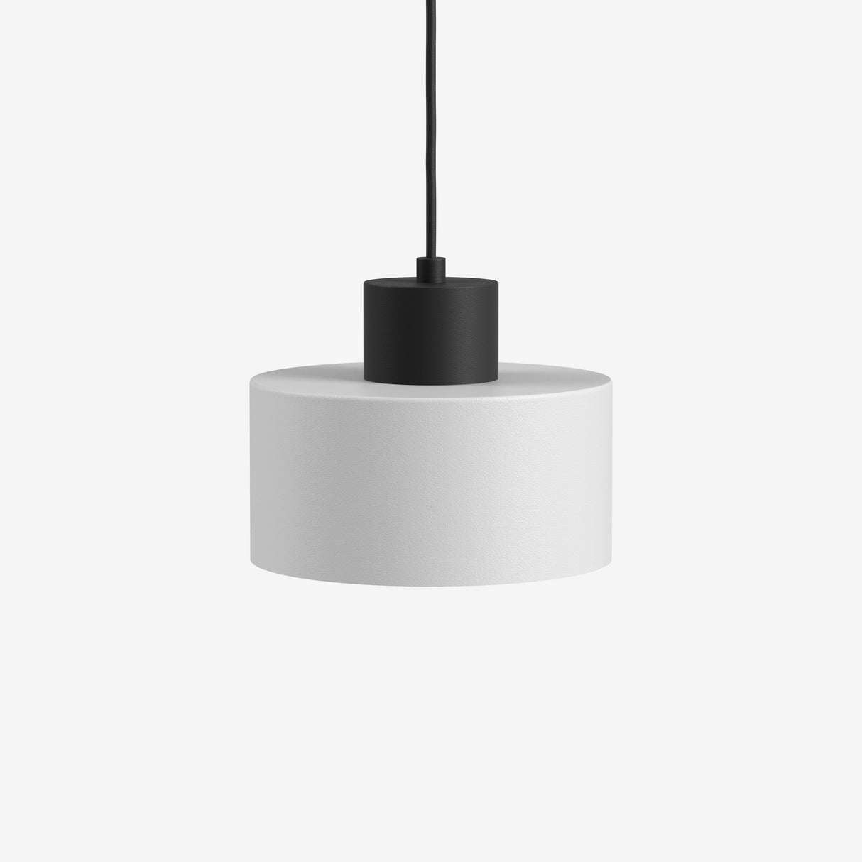 Moderne hanglamp 5 lichtpunten in zwart en wit voor een eigentijdse verlichting