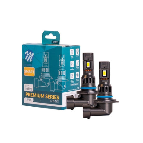 HB3 9005 koplamp set daglichtwit 6000K - 35 Watt & 2000 Lm/stuk | 12VDC - actieve koeling - LEDPLANET.NL